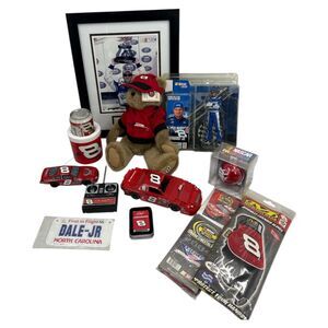 Dale Earnhardt Jr Lot Collectables RC Car Lego Budweiser figureine gloves